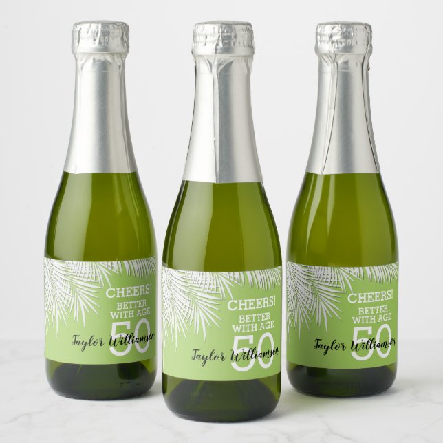 Palms Green Birthday Mini (Flaschen)
