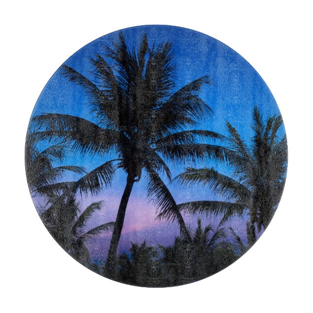 Palms Midnight Schneidebrett (Vorderseite)