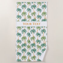 Palms Pattern Summer Vibes Personalisiert