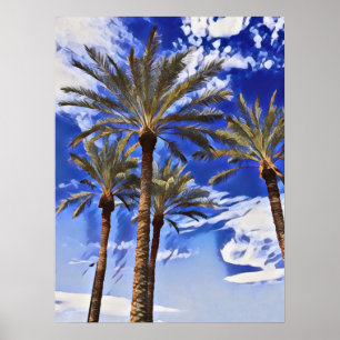 Palms Tall Poster