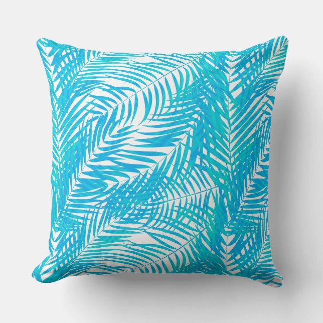 Palms Throw Kissen (Vorderseite)