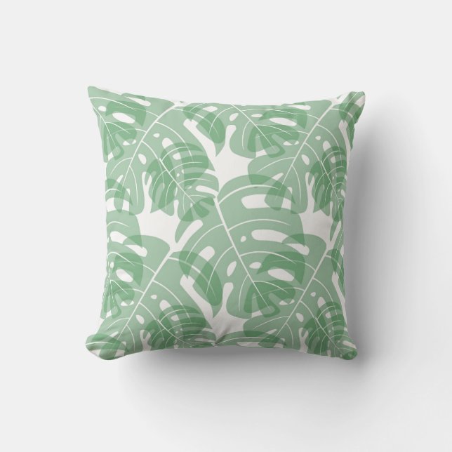 Palms Throw Kissen (Vorderseite)