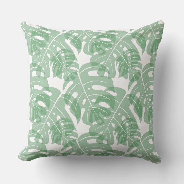 Palms Throw Kissen (Vorderseite)