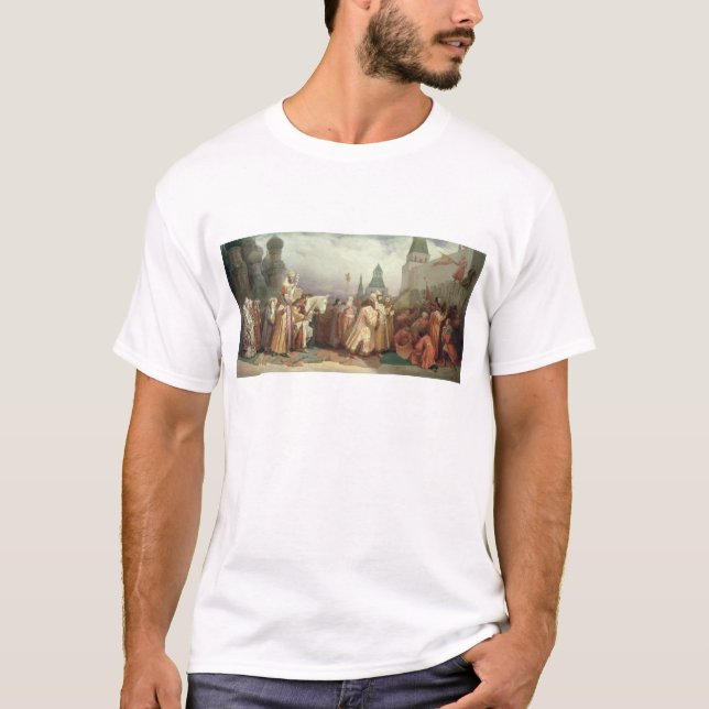 Palmsonntags-Prozession T-Shirt (Vorderseite)