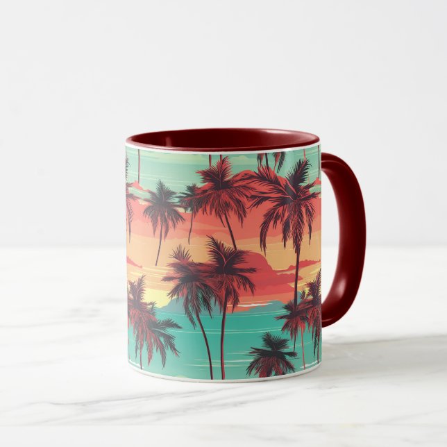 PalmTrees 055 Tasse (VorderseiteRechts)