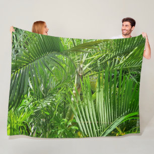 PalmTrees Jungle 🌴 Fleecedecke