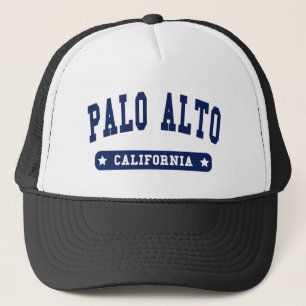 Palo Alto California Uni Style T-Shirts Truckerkappe
