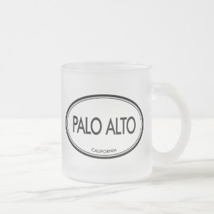 Palo Alto, Kalifornien Mattglastasse