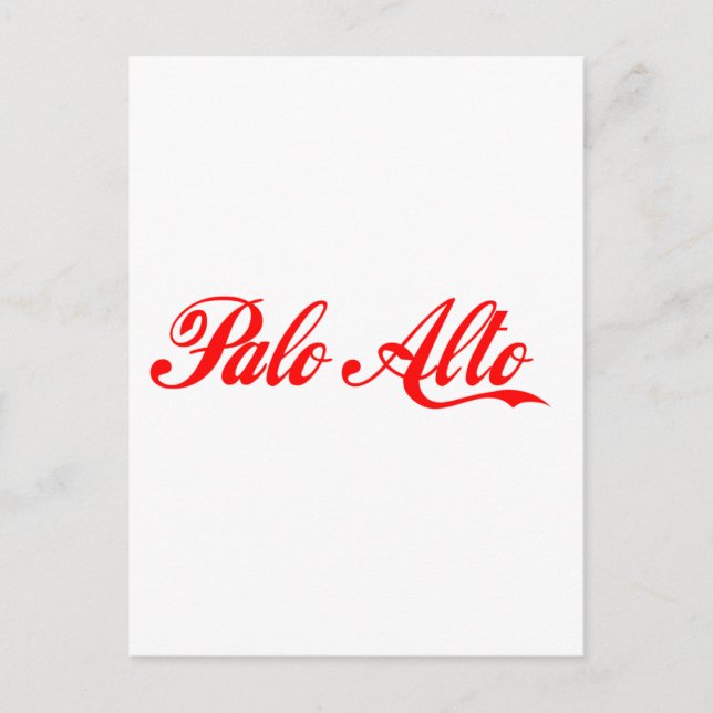 Palo Alto Shirts Postkarte (Vorderseite)