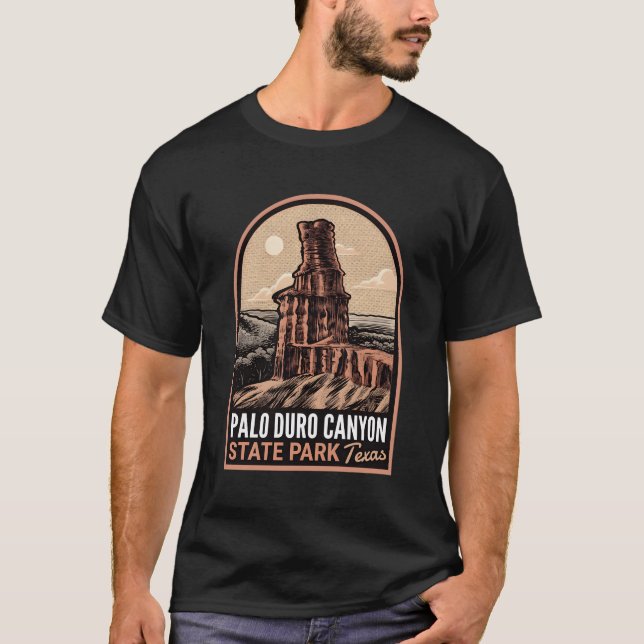 Palo Duro Canyon Staat Park Texas T-Shirt (Vorderseite)
