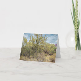 Palo Verde Bäume, Pusch Ridge Karte