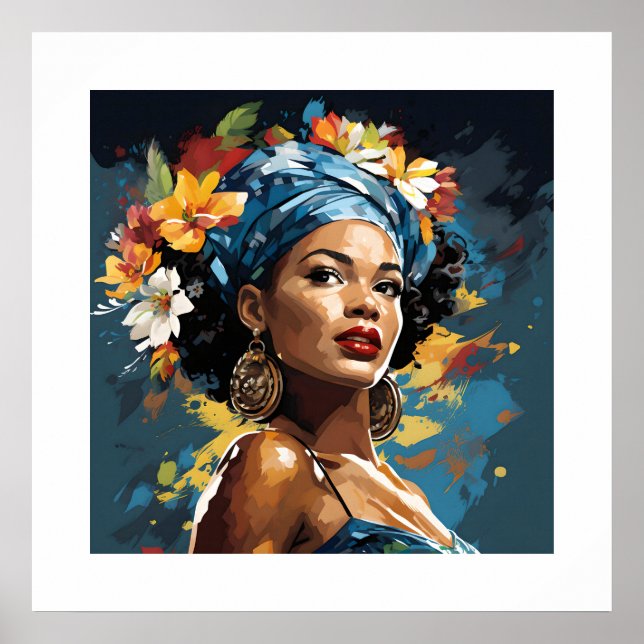 Paloma - Hochwertige Kunstdrucke Poster (Vorne)