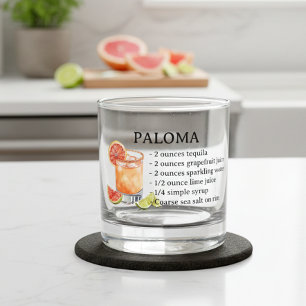 Paloma Tequila Cocktail Rezept Whiskyglas