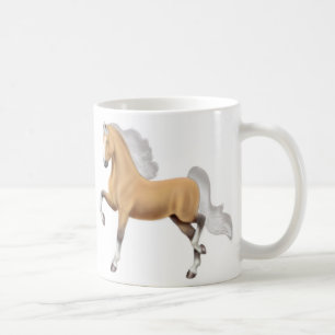 Palomino-Amerikaner Saddlebred PferdeTasse Kaffeetasse