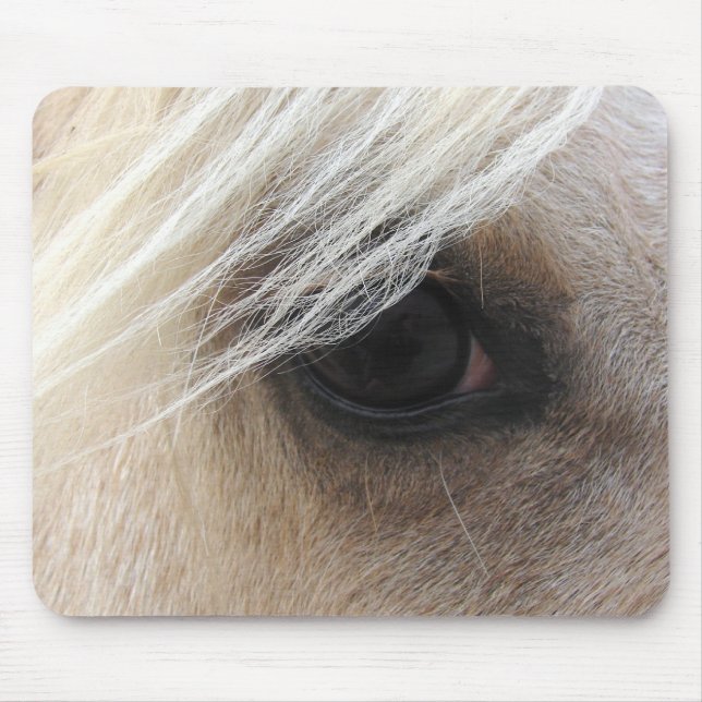 Palomino Horse Eye Mousepad (Vorne)