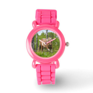 Palomino Paint Horse & Forest Foto 2 Armbanduhr