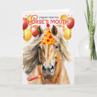Palomino Paint Horse Funny Geburtstag