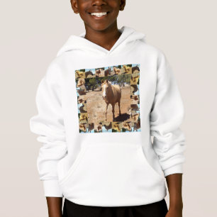 Palomino Pferd mit Palominopferden, Hoodie