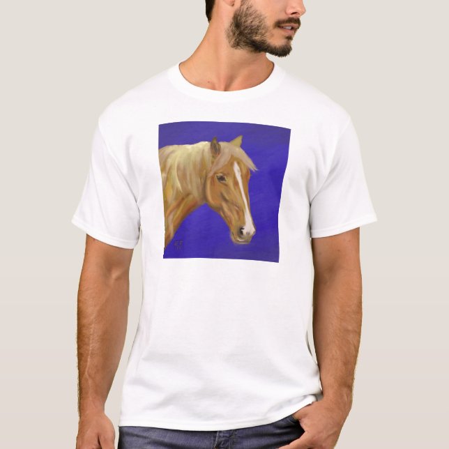 Palomino-Pferd T-Shirt (Vorderseite)