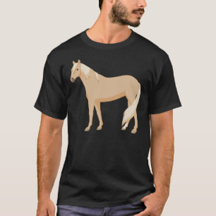 Palomino Pferdeklecker T-Shirt