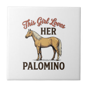 Palomino-Pferdeliebhaber-Retro-Stich-T-Shirt_1 Fliese