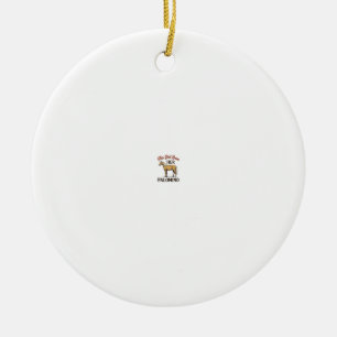 Palomino-Pferdeliebhaber-Retro-Stich-T-Shirt_1 Keramik Ornament