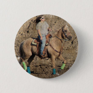 Palomino Rodeo Rodeo Button