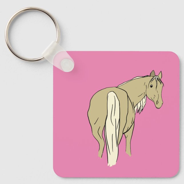 Palomino Schlüsselanhänger (Vorderseite)