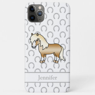 Palomino Shetland Pony Niedlicher Cartoon Illustra Case-Mate iPhone Hülle