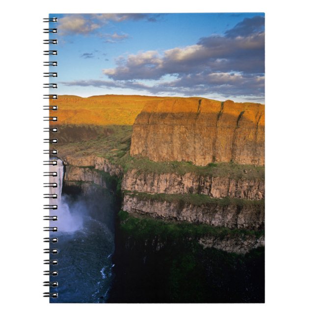 Palouse Falls in Washington Notizblock (Vorderseite)