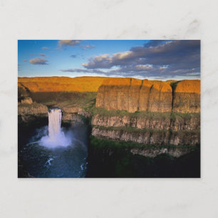 Palouse Falls in Washington Postkarte