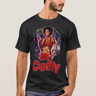 Pam Grier Blaxploitation 70er Grunge Art T-Shirt