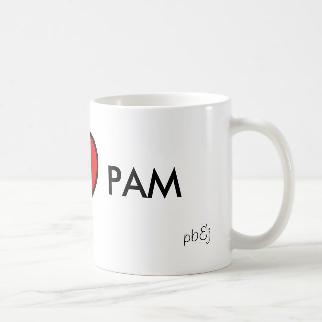 PAM I <3 KAFFEETASSE (Rechts)