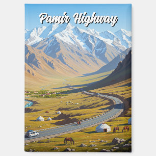 Pamir-Highway Tadschikistan Reise  Magnet
