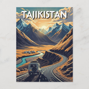 Pamir-Highway Tadschikistan Reise Postkarte