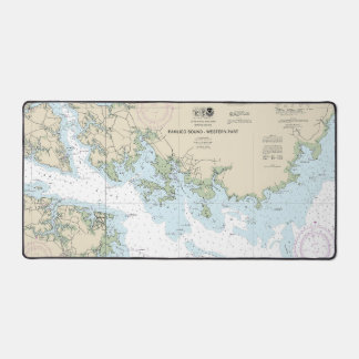Pamlico Sound Western Part Graphique nautique 1154
