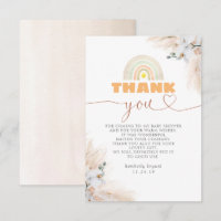 Pampas exotique Grass Baby shower Floral Merci