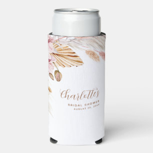Pampas Gras Blush Pink Blues   BRAUTPARTY Selters Dosenkühler