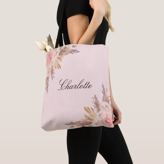 Pampas gras blush Rose Tasche (Von Nahem)