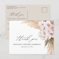 Pampas Gras Moderne botanische Böhmische Hochzeit