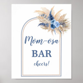 Pampas Grass Arch Momosa Bar Boy Schild
