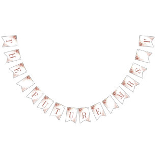 Pampas Grass Boho Chic Terracotta Brautparty Wimpelkette