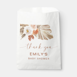 Pampas Grass Boho Danke für die Wüste Baby Dusche Geschenktütchen