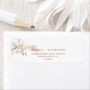 Pampas Grass Boho Floral