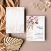 Pampas Grass Boho Getrocknete Blume Kinderdusche
