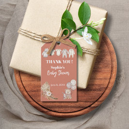 Pampas Grass Boho wir können frühzeitig abwarten B Geschenkanhänger