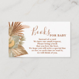 Pampas Grass Books für Baby Begleitkarte