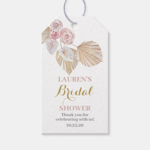 Pampas Grass-Brautparty Geschenkanhänger