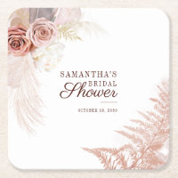 Pampas Grass Brautparty Terracotta