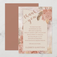 Pampas Grass | Hydrangeas Babydusche Vielen Dank